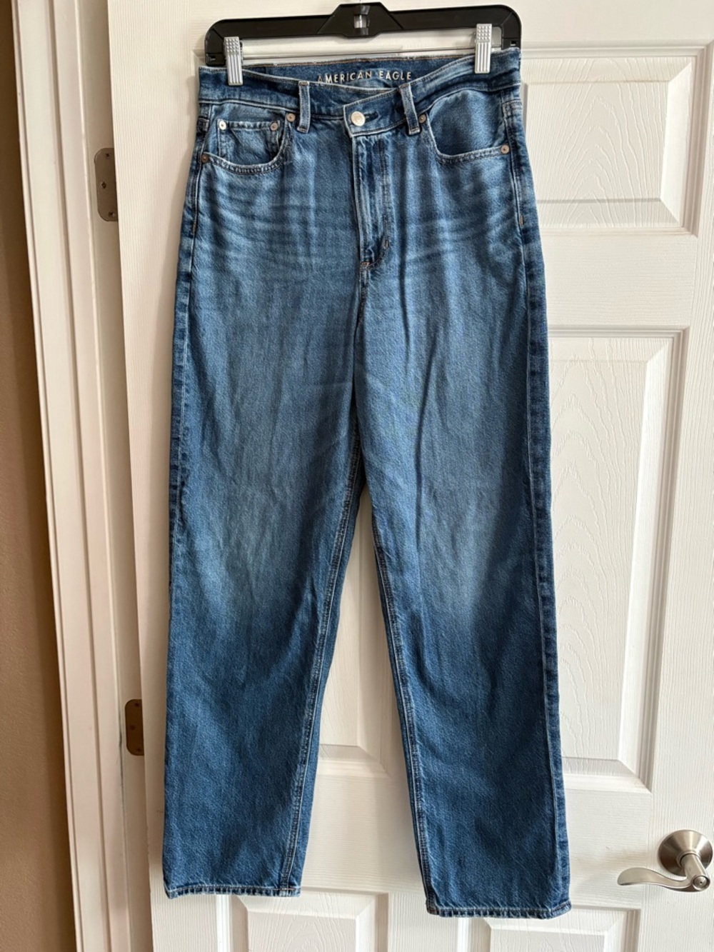 American Eagle Outfitters Straight Leg Blue Jeans